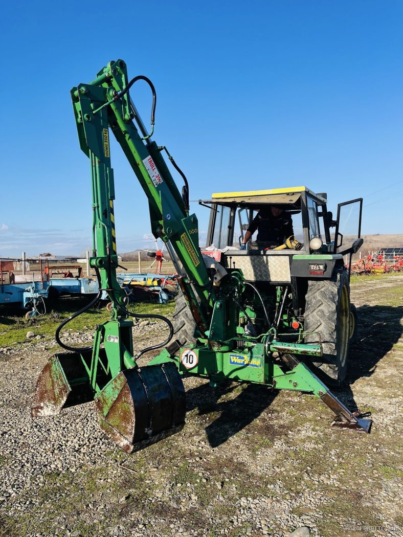 Brat excavator, escavator pentru tractor cu cupa, gheare gunoi, pompa — utilaj agricol de vanzare la AgroFanatic Bihor