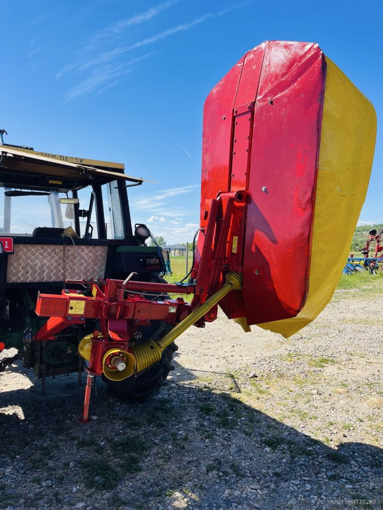 Coasa rotativa cu 2 tamburi, pe cardan nu pe curele, pliabil hidraulic Pottinger CAT 170, 1.70 m latime — utilaj agricol de vanzare la AgroFanatic Bihor
