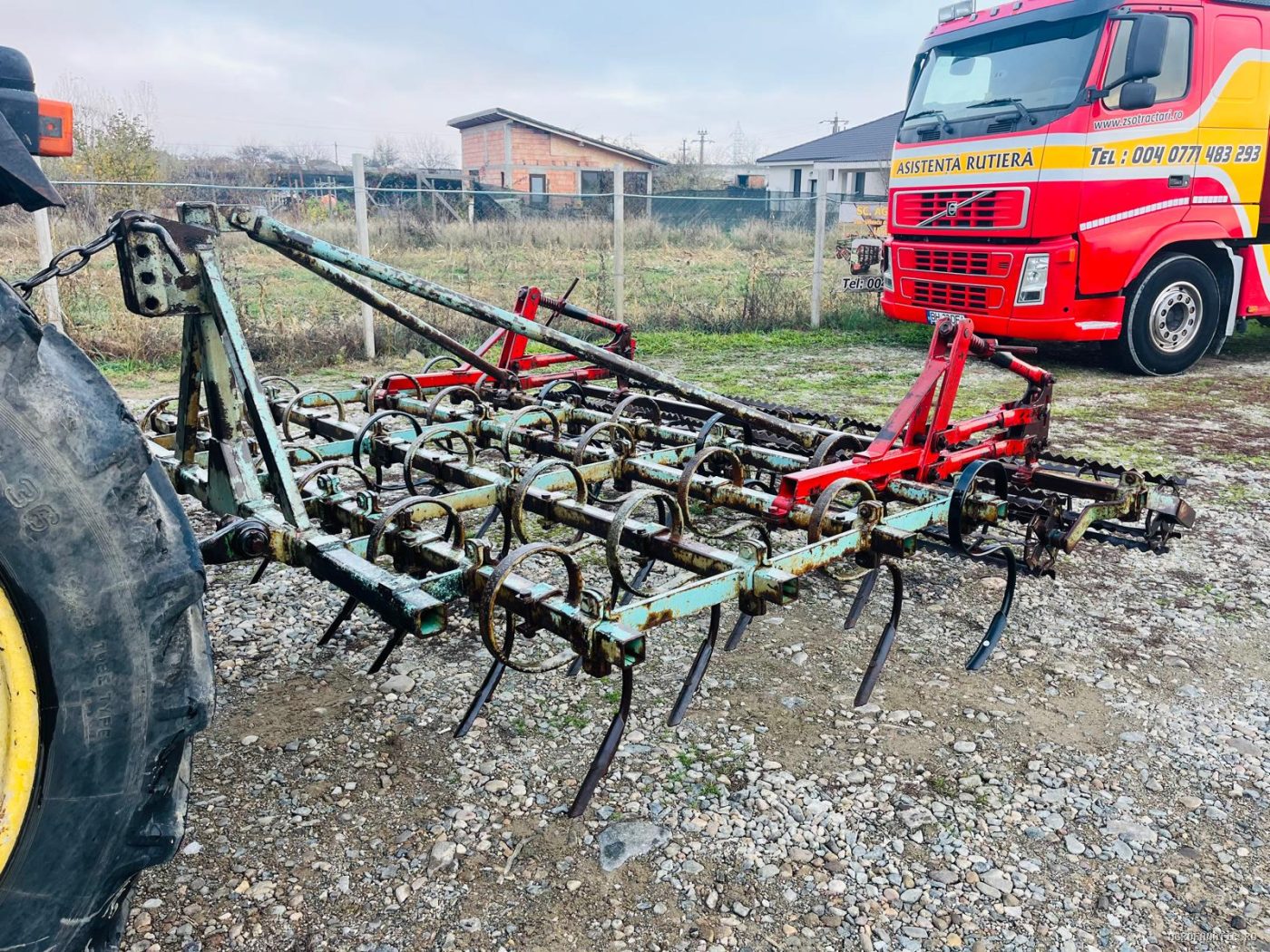 Combinator Feldherr cu 2 randuri de tavalugi 2.6 m latime — utilaj agricol de vanzare