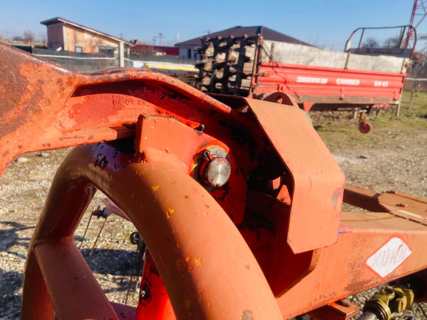Grebla de imprastiat fan Kuhn 4.40 m — utilaj agricol de vanzare