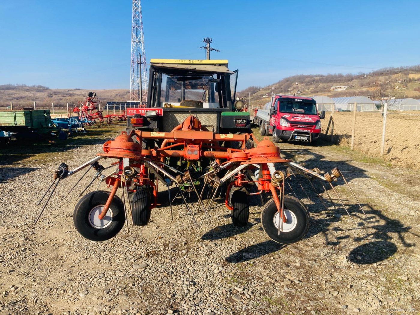Grebla de imprastiat fan Kuhn 4.40 m — utilaj agricol de vanzare