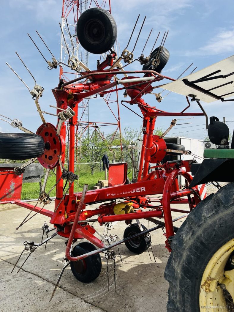 Grebla de imprastiat, inproscat, intors fan,iarba lucerna Pottinger 69 — utilaj agricol de vanzare la AgroFanatic Bihor