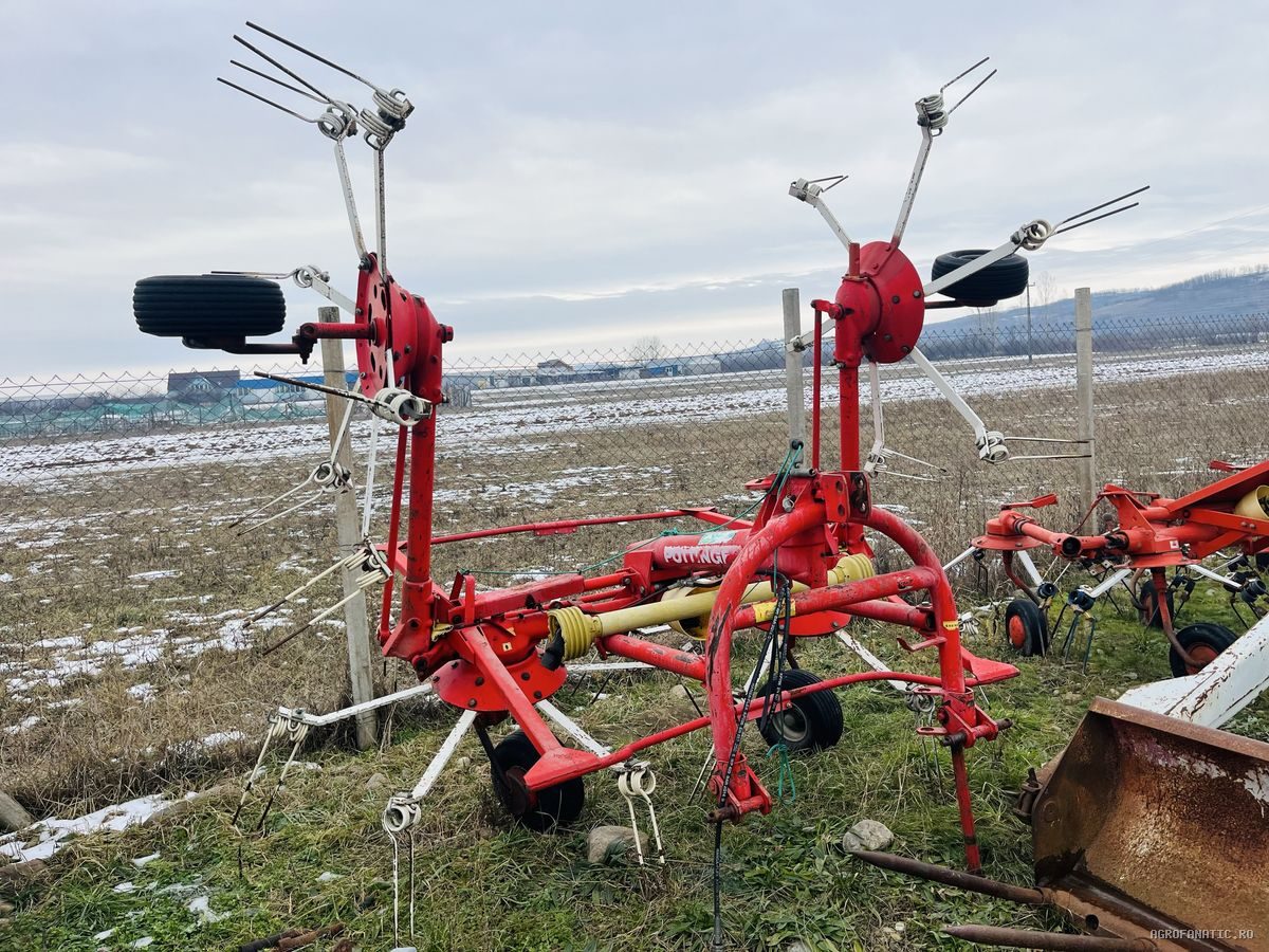 Grebla de imprastiat Pottinger pliabil hidraulic, 5.5 m latime — utilaj agricol de vanzare la AgroFanatic Bihor