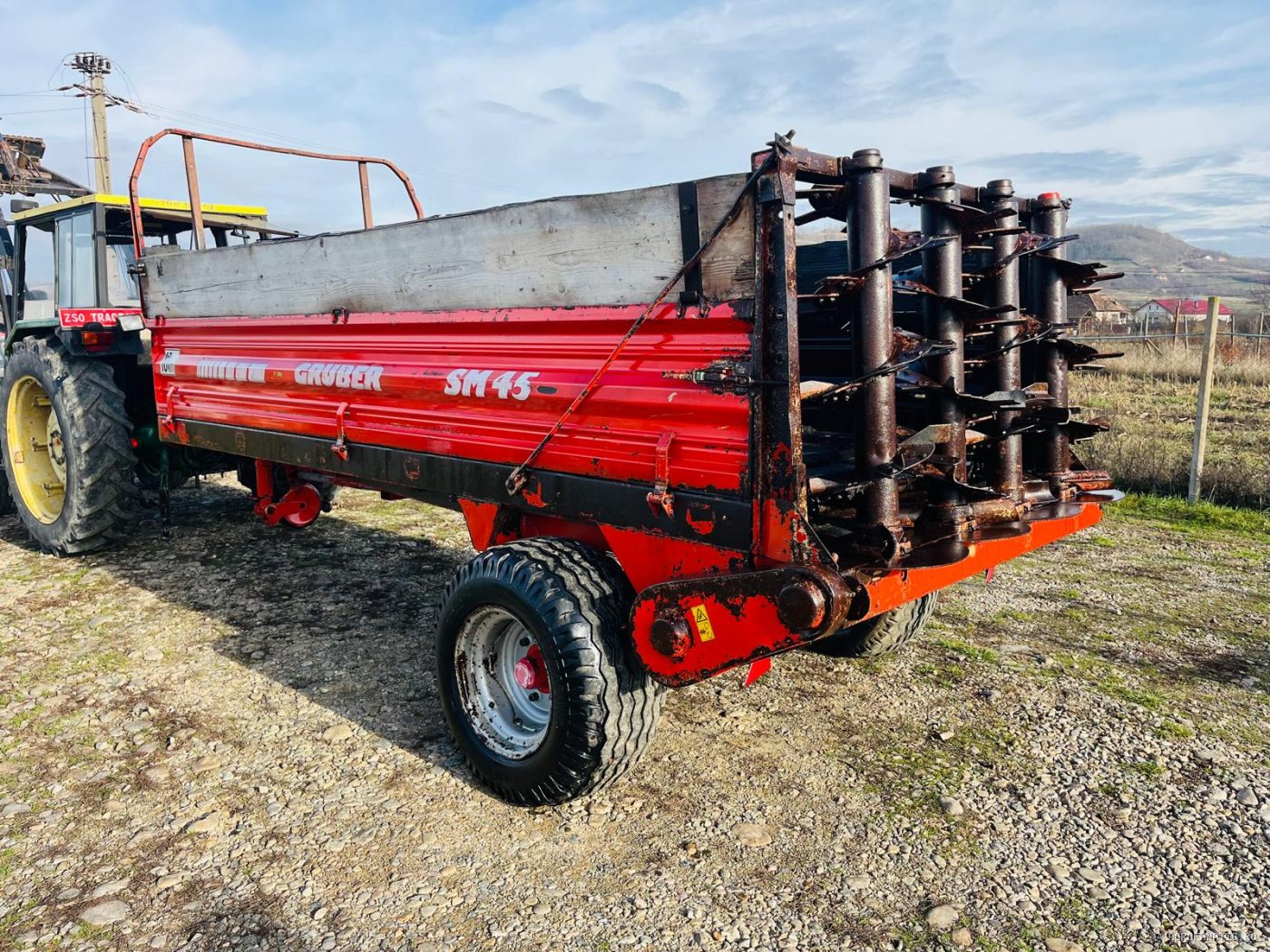 Mig gunoi Gruber 4.5 Tone — utilaj agricol de vanzare
