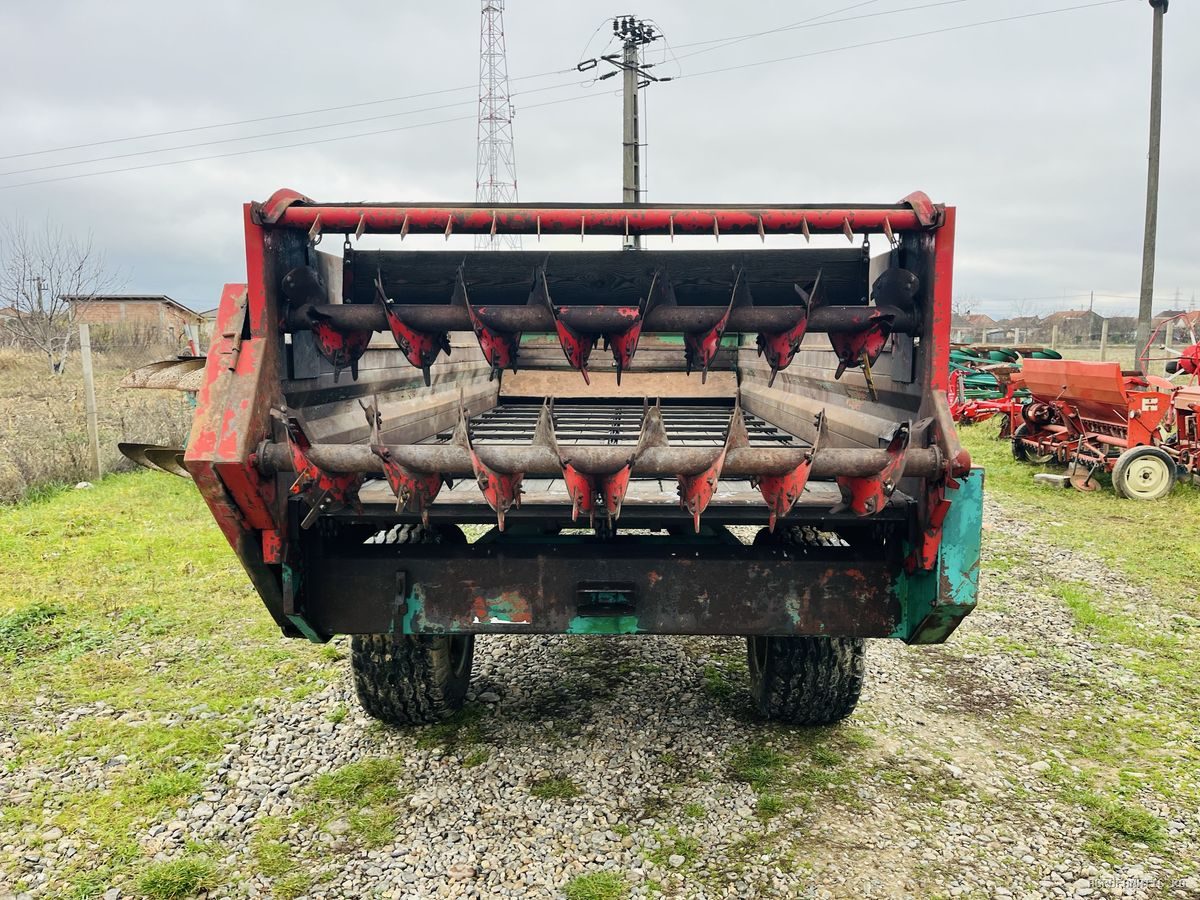 Mig gunoi, remorca de imprastiat balegar 6.5 Tone, Kirchner 3 lanturi — utilaj agricol de vanzare la AgroFanatic Bihor