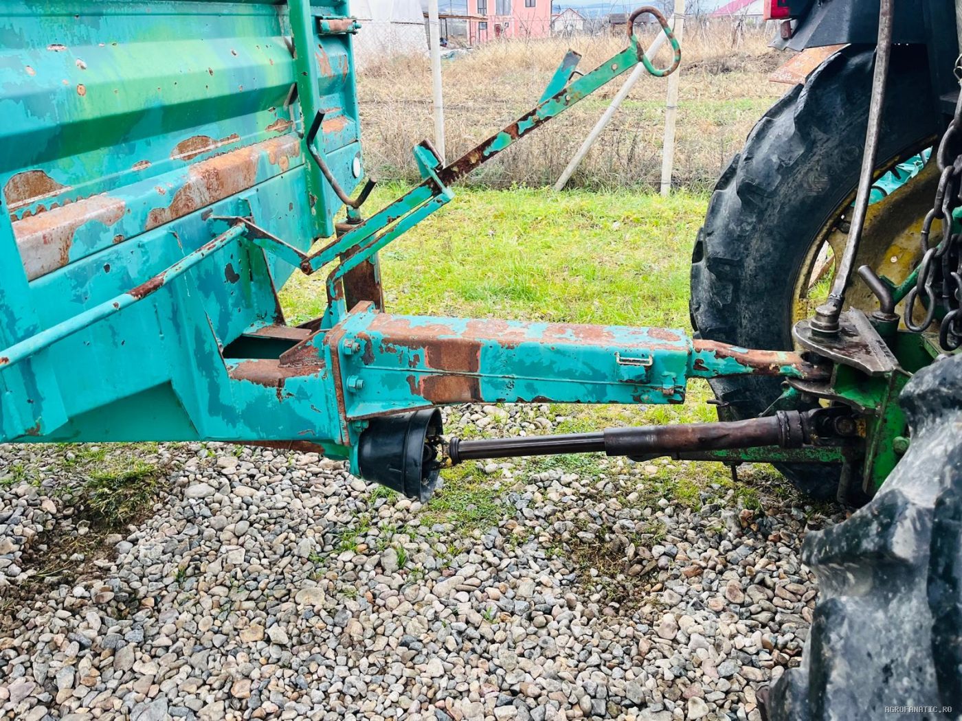 Mig gunoi, remorca de imprastiat balegar de grajd Kirchner 65 — utilaj agricol de vanzare