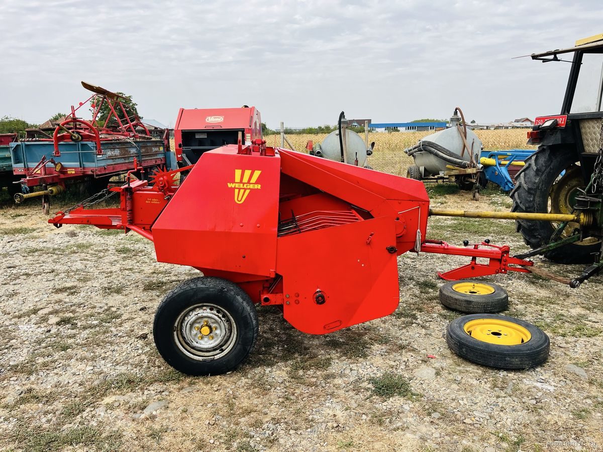 Presa de balotat baloti mici, patrati dreptunghiulari Welger AP 41, nu John derre, claas, ap 45, ap 52, 53 cu cardan — utilaj agricol de vanzare la AgroFanatic Bihor
